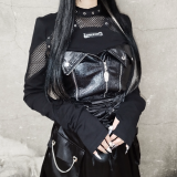 【S即納】【予約】SELECT / ［Miub］PUレザーチューブトップ（MB020）