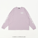 QOOZA×Kuromi×東京13零式 / クロミトリプルコラボ L/S TEE PPL