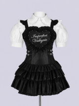 IMVAL / Heart Apron Dress - PU