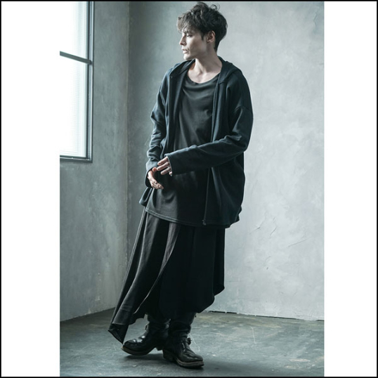 ALCHEMY １区：陽炎 ３枚仕立てのサルエルパンツ (3-LAYER HAREM PANTS) QOOZA