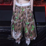 【セール】PINKSPINK / CAMOUFLAGE cropped pants（PP132）