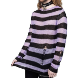 【即納】KILLSTAR / Lavender Mist Knit Sweater トップス（KSRA003785）