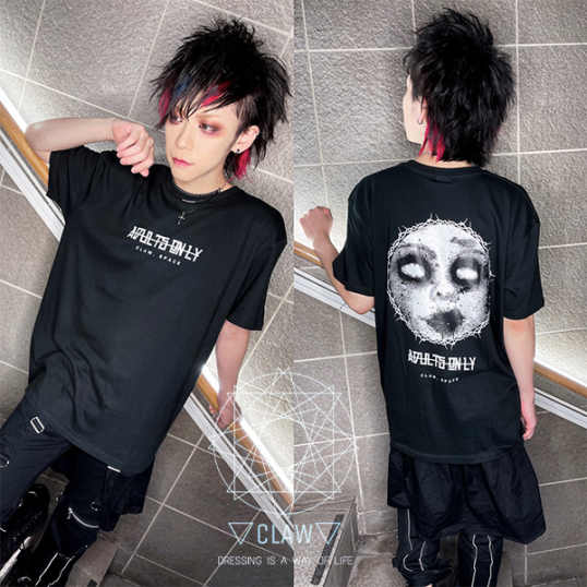 CLAW / adult only Tシャツ［BLK］（CLW002） - QOOZA