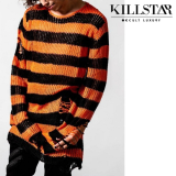 【即納】KILLSTAR / Pumpkin Knit Sweater トップス（KSRA004169）