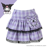 【セール】QOOZA × マイメロディ＆クロミ / Kuromi mini skirt