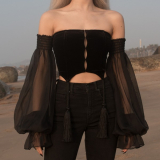 【セール】SELECT / ［Violent］タッセルブラトップ