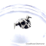 【即納】CrossRoad Diamond / Devil skull ピアス（SG-16pe）