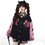 SELECT / ［CRAZYGIRL］刺繍ベースボールジャケット