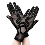 【即納】RESTYLE / CATHEDRAL SNAKE MESH GLOVES 手袋（RST027）
