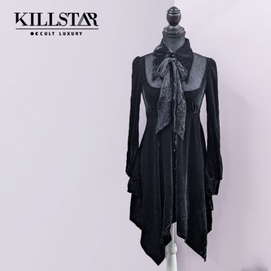 KILLSTAR / Nymyra Velvet Cameo Dress [B] ワンピース 