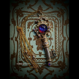 【即納】violet[xxx]+s / ドラゴンズブレス　鍵のネックレス (VILT001)