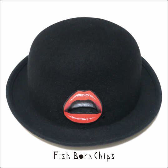 fish born chips ボーラーハット