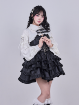 IMVAL / Short Bolero Blouse［WHT］