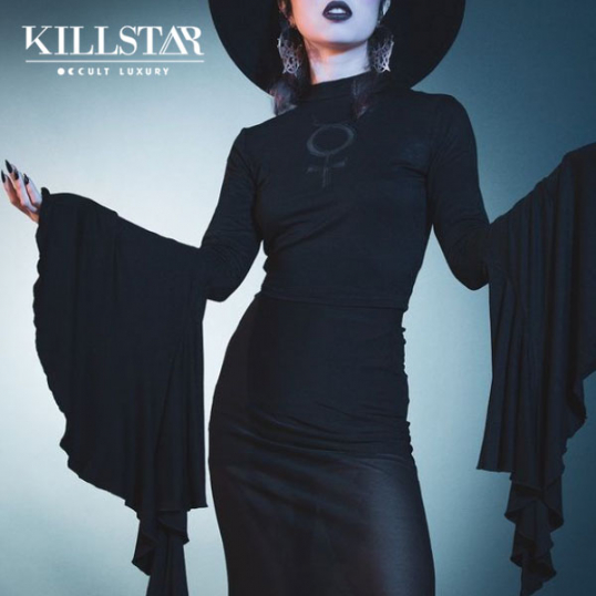 KILLSTAR / Mistress Mercury Long Sleeve Dress ワンピース 