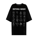 MORPH8NE / DAMAGES BLACK Tシャツ