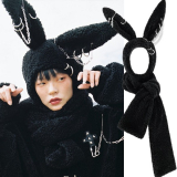【予約】SELECT / ［CFIERCE］PUNK RABBIT HOODED SCARF