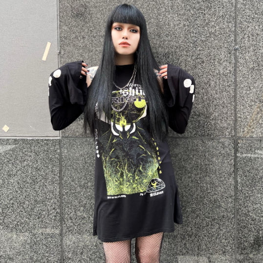 KILLSTAR / Shine Bright Cold-Shoulder Tunic トップス（KSRA004322 