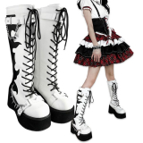 SELECT / ［TRS］Red Flame Knight 厚底プラットフォーム［WHT］