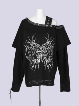 IMVAL / Off-Shoulder Top［BLK］