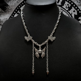 ARTRICK / 3Butterfly Necklace ネックレス