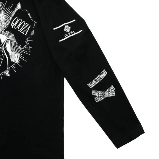 QOOZA × DIAURA / THIS IS MY CULT.L/S TEE（Q0058） - QOOZA