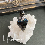 【即納】k-factory 宝石の香水瓶ネックレス(魔女の秘薬)（KF006）