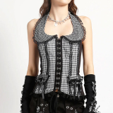【セール】【即納】TRIPP NYC / BO PEEP HALTER CORSET［WHT］（GH4591-WHT）
