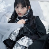 【即納】DEPEN DOLL / dd sailor onepiece black（DP006）