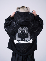 IMVAL×GALFY / Bondage Dog Hoodie［BLK］