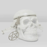 【即納】KILLSTAR / GRAVE DIGGER SKULL HANDBAG [PEARL]  ハンドバッグ（KSRA008857）