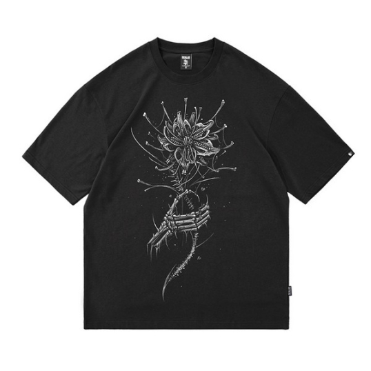 SELECT / [EKHLAS]Equinox Flower TEE（EK032） - QOOZA